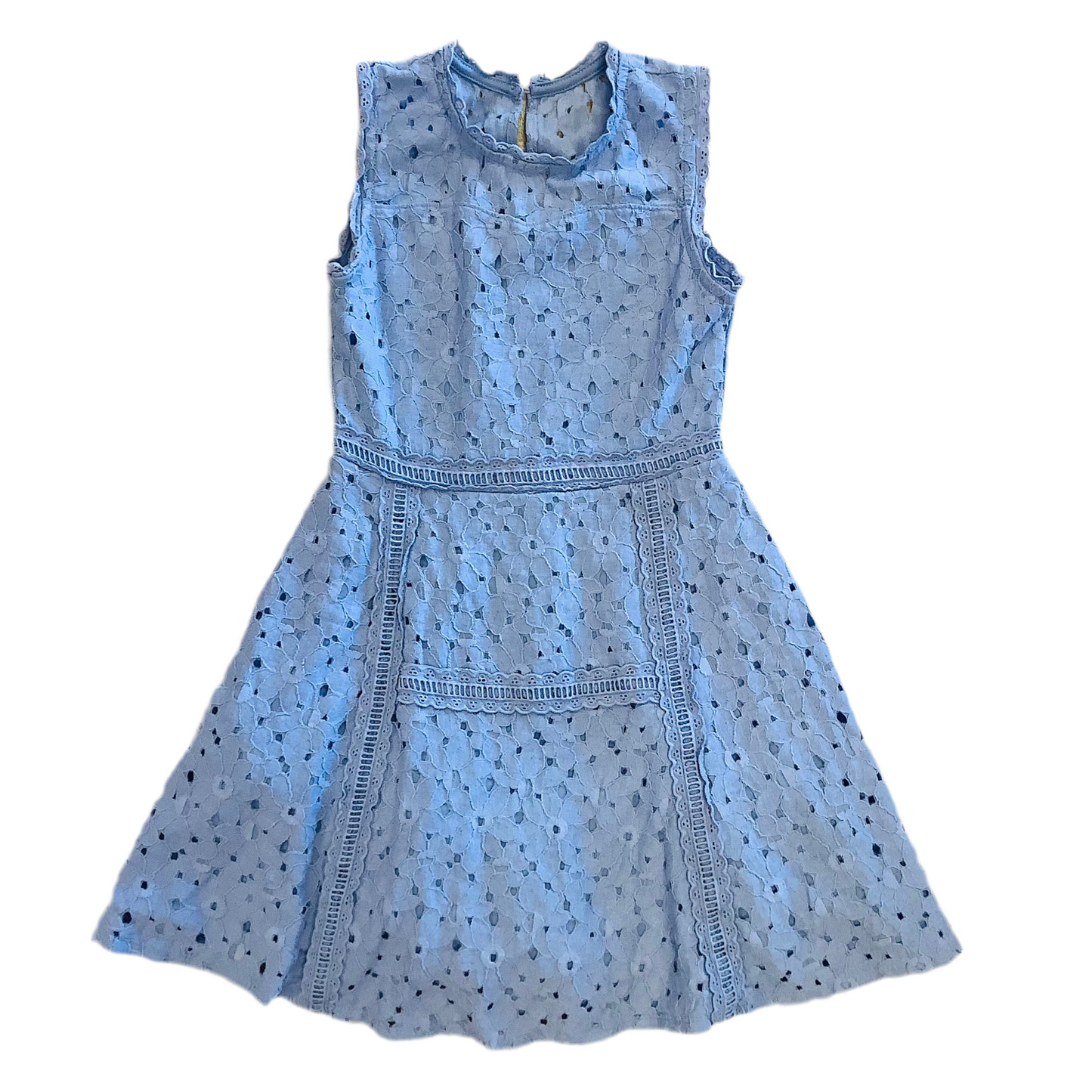 Knit works size 8 blue floral dress