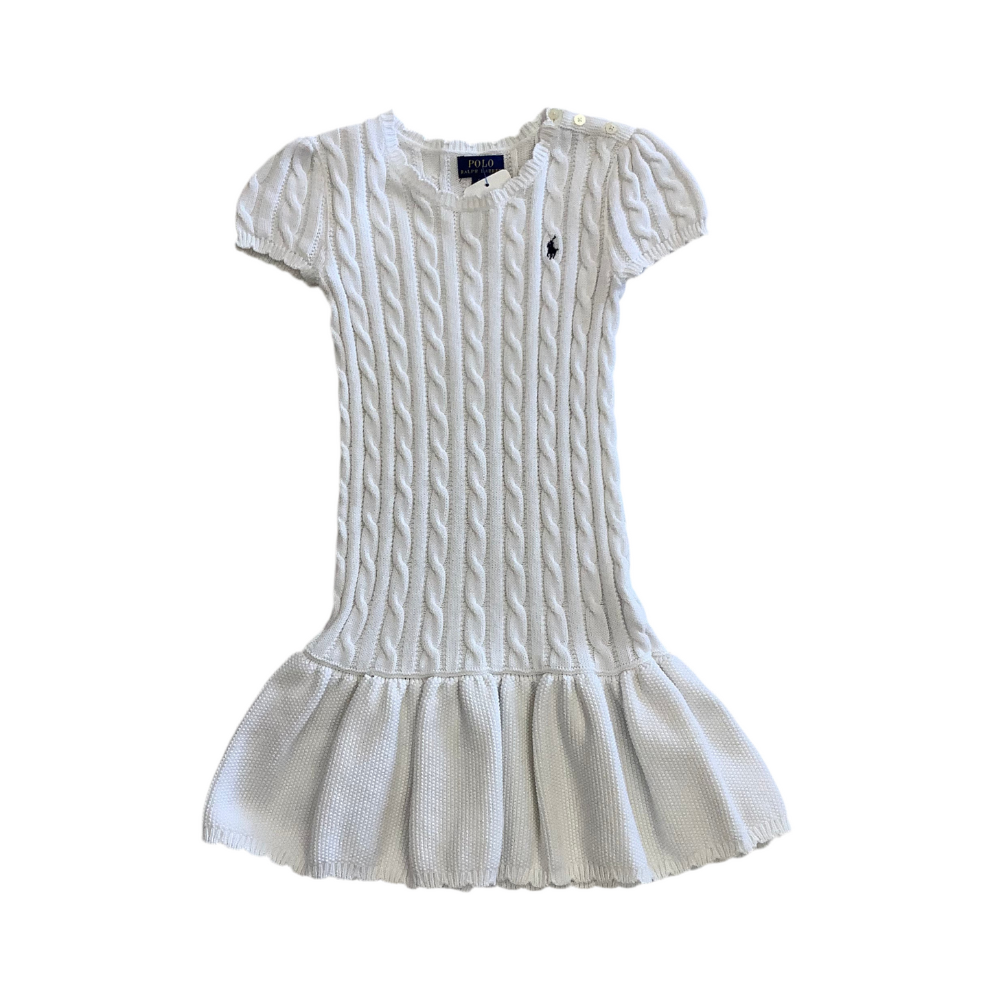 Polo Ralph Lauren 6X cable knit dress