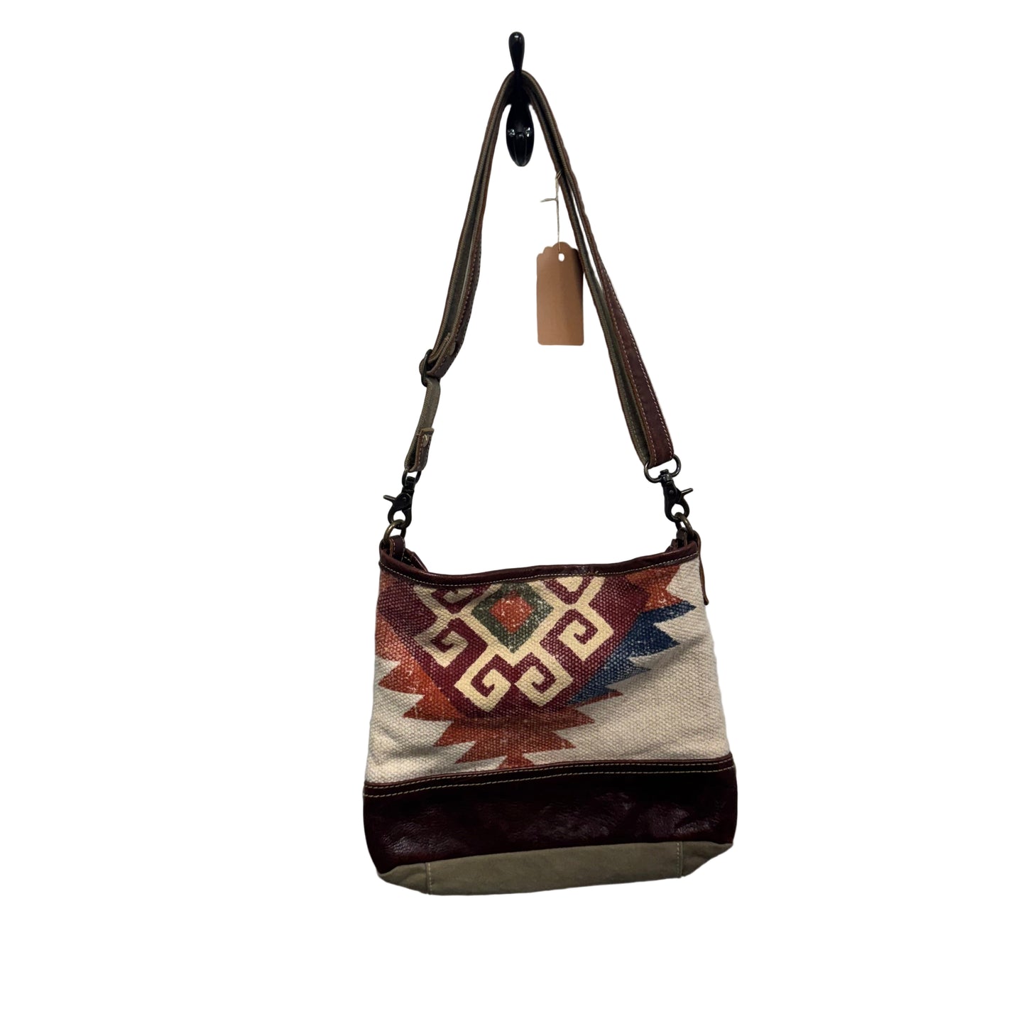 Myra Green Aztec Purse