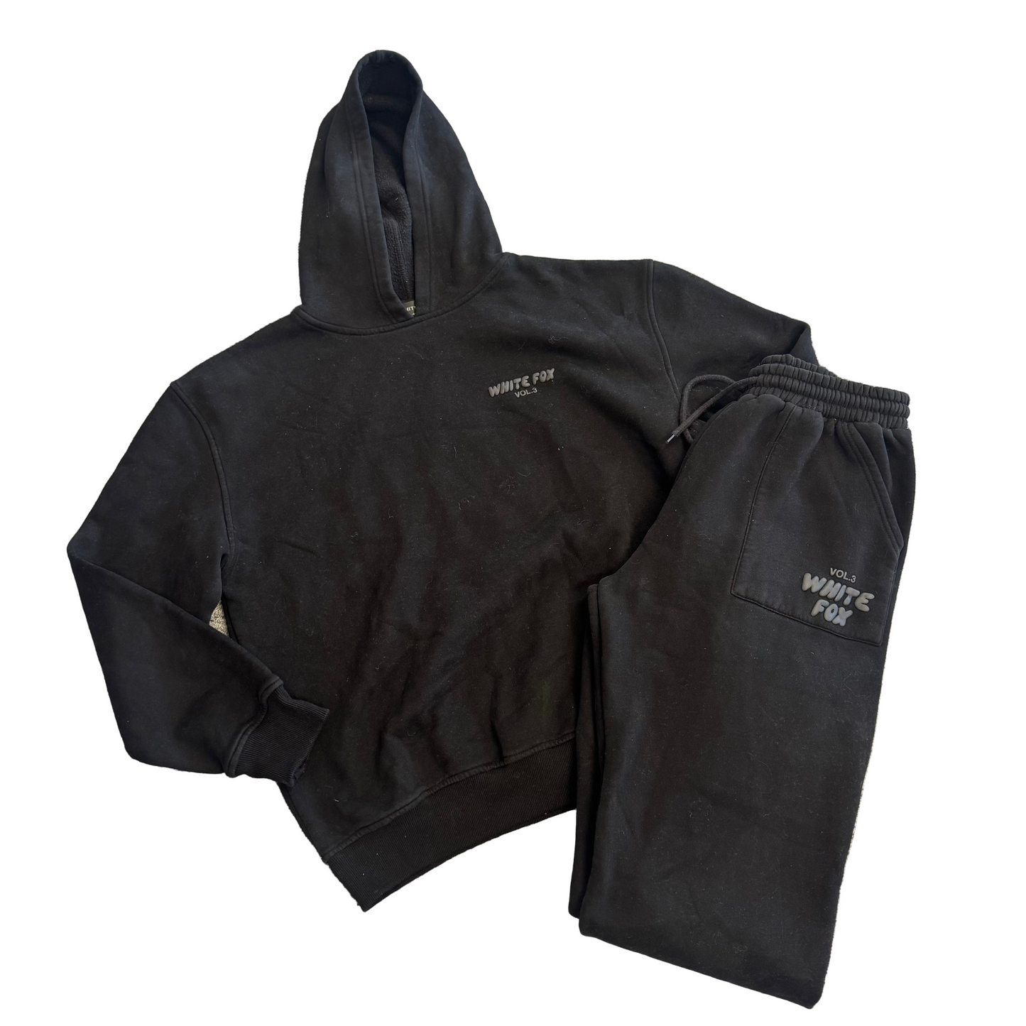 White Fox Black Set Size M\L