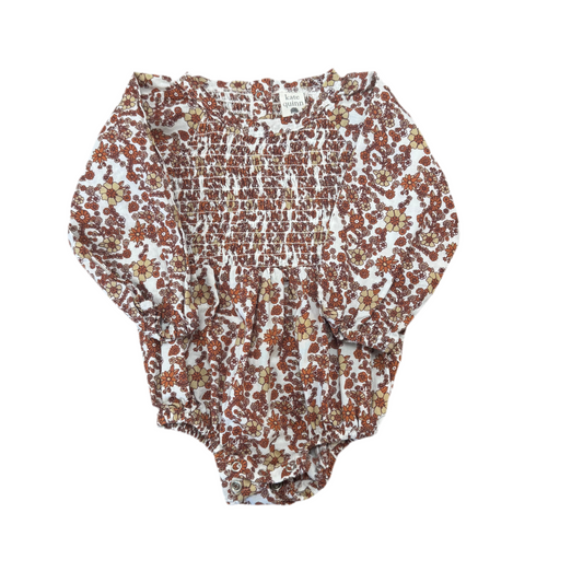 Kate Quinn 3-6m Flower Onsie