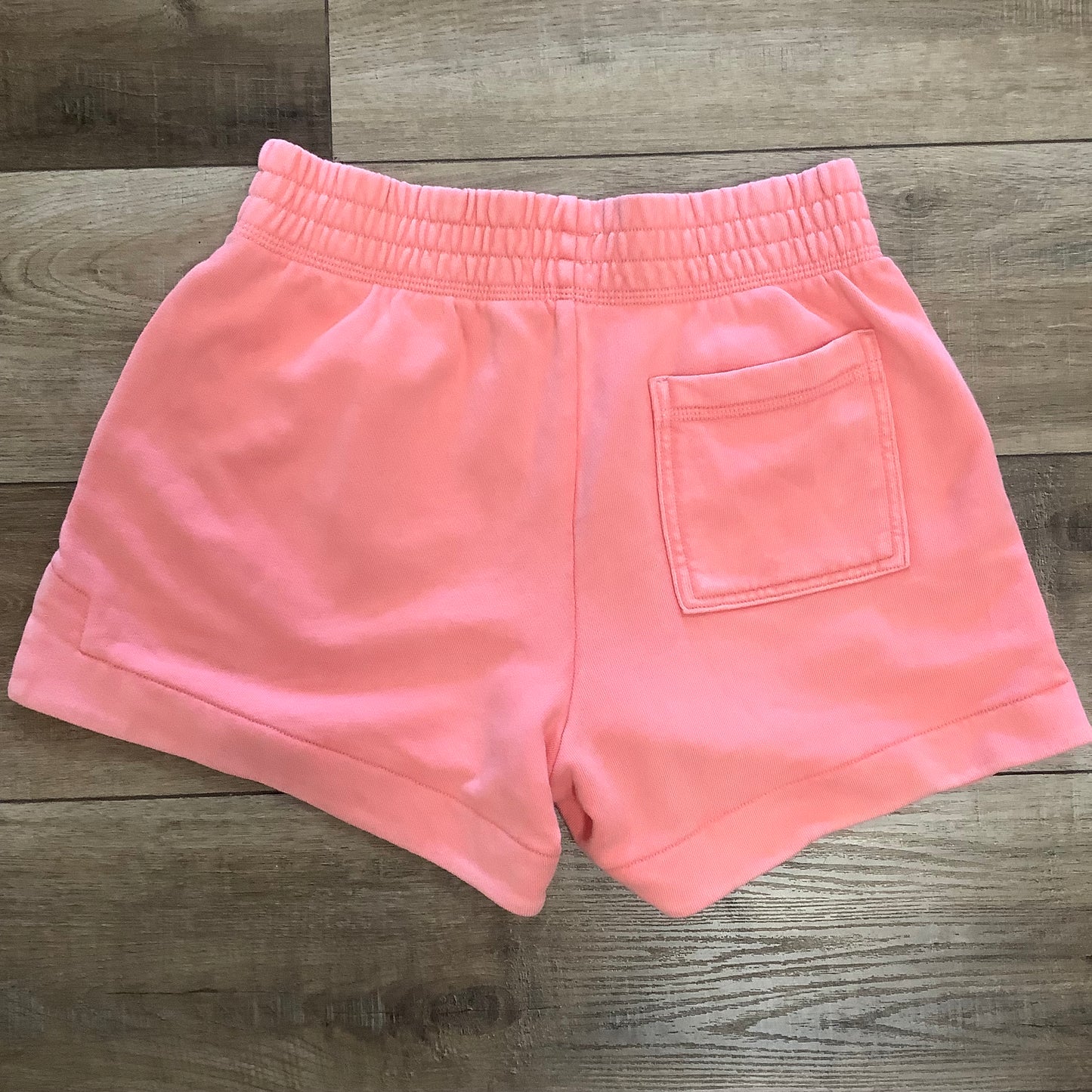 XS Aerie Salmon Pink Sweat Shorts Set