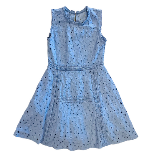 Knit works size 8 blue floral dress