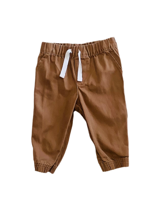 Carters 6 mo Baby Boy Cotton Everyday Pull-On Jogger - Brown