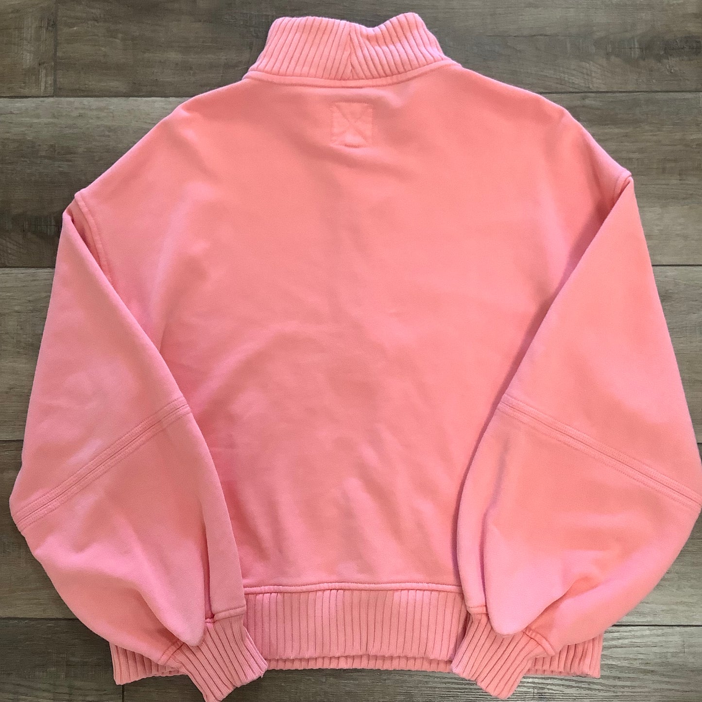 XS Aerie Salmon Pink Sweat Shorts Set