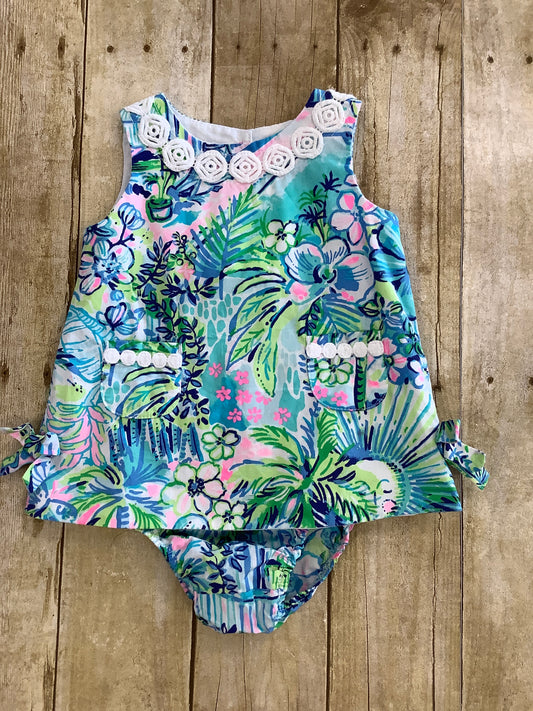 Girls Lilly Pulitzer 3-6 mo. 2 pc set