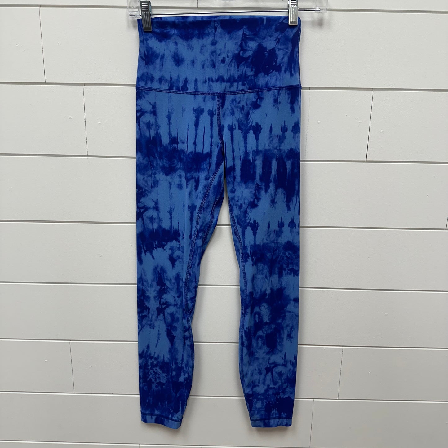 Lululemon 4 Blue Tye Dye Leggings