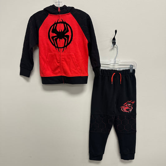 NWT Kids Spider-Man XS(4/5) Red/Black Set