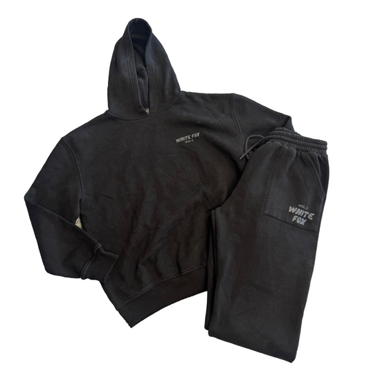 White Fox Black Set Size M\L