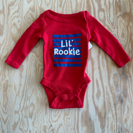 Koala baby Newborn Red/Blue “LiL’ Rookie Onesie