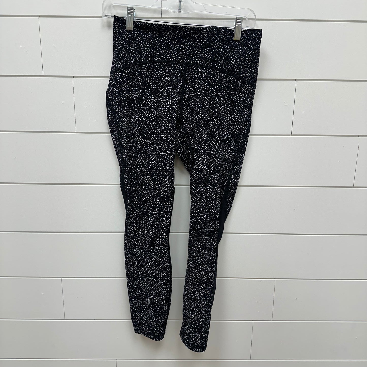 Lululemon 8 Black w/ White Polka Dots Leggings