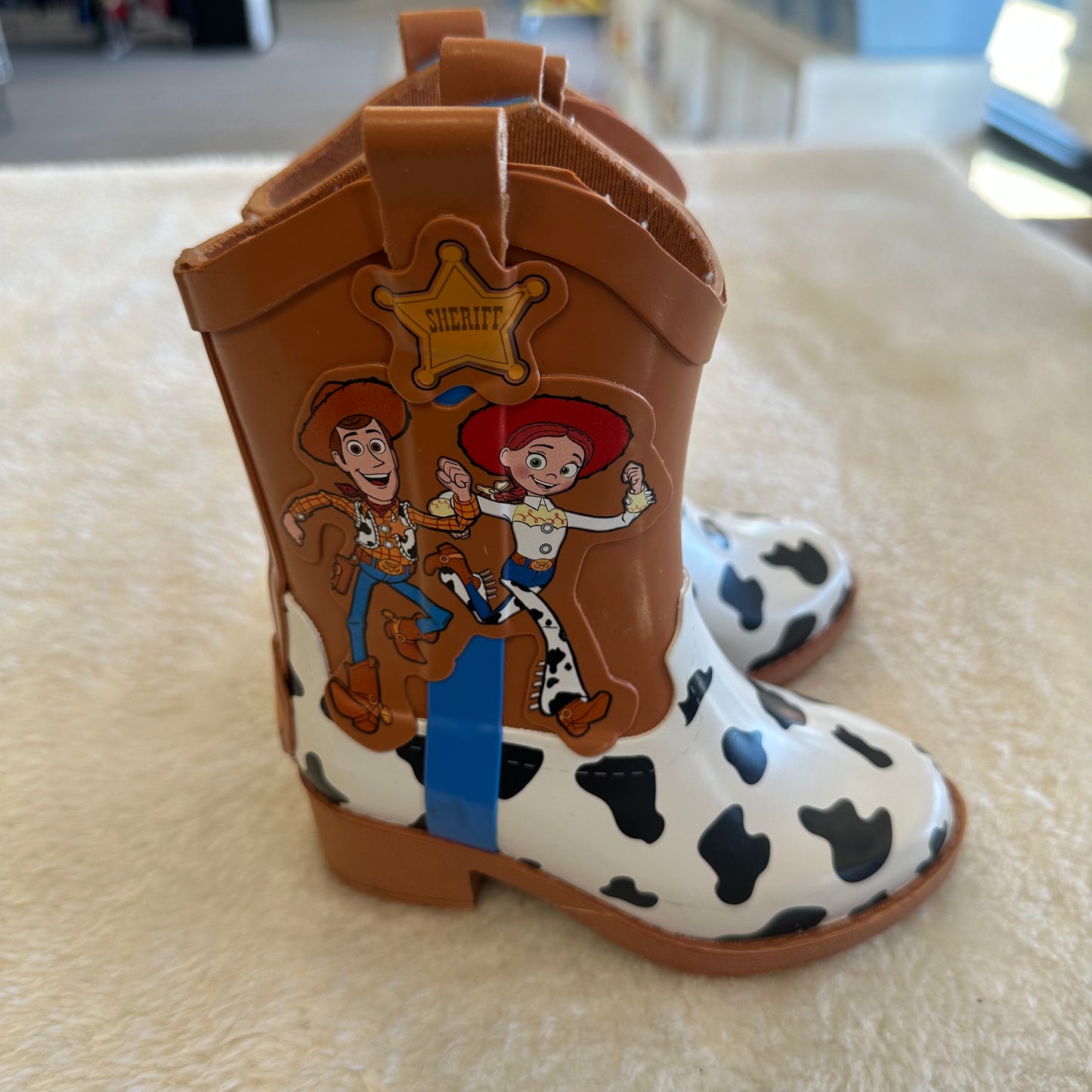 Kids Disney Toy Story 5-6 Woody and Jessie Cowgirl Boots