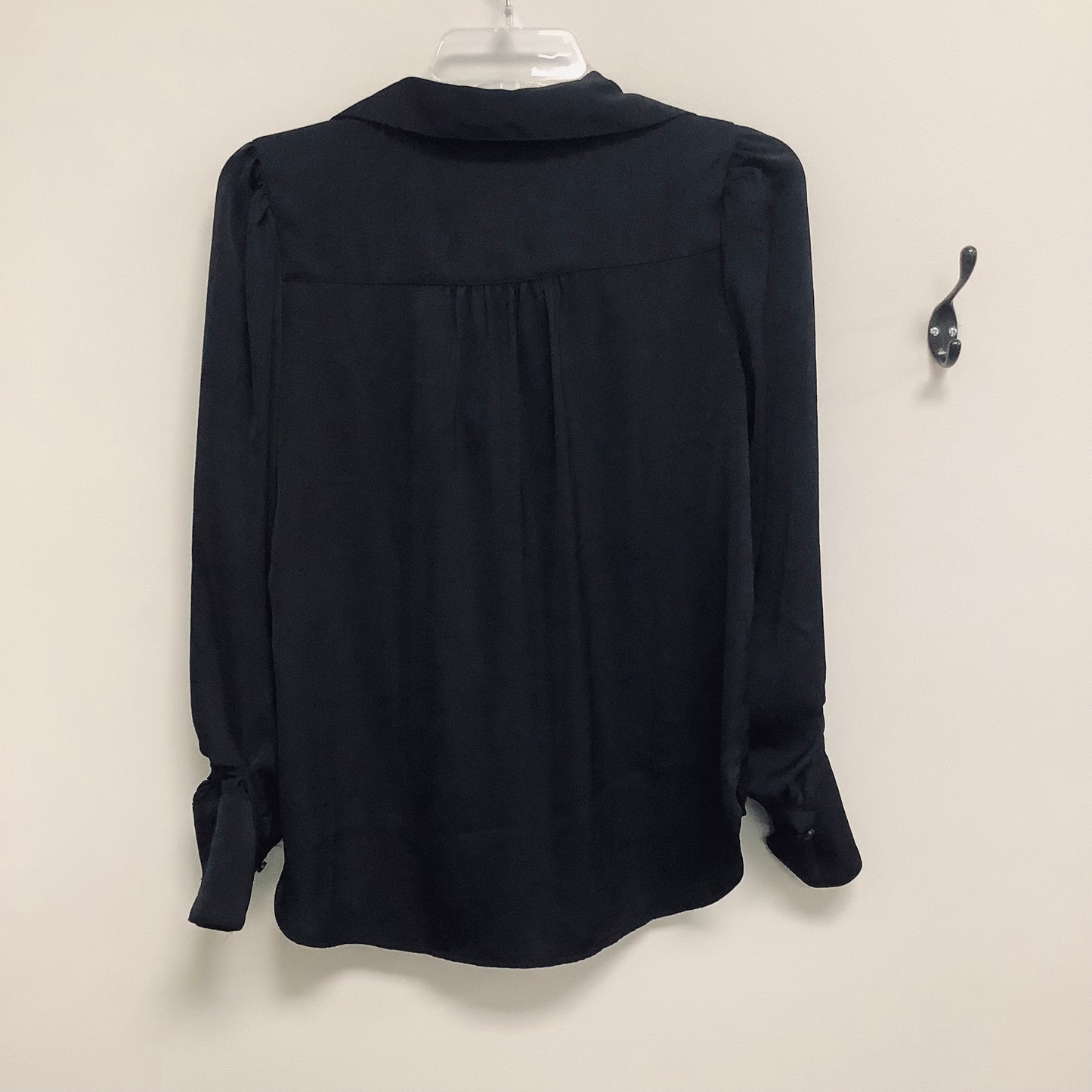 Banana Republic XS flowy dress shirt black
