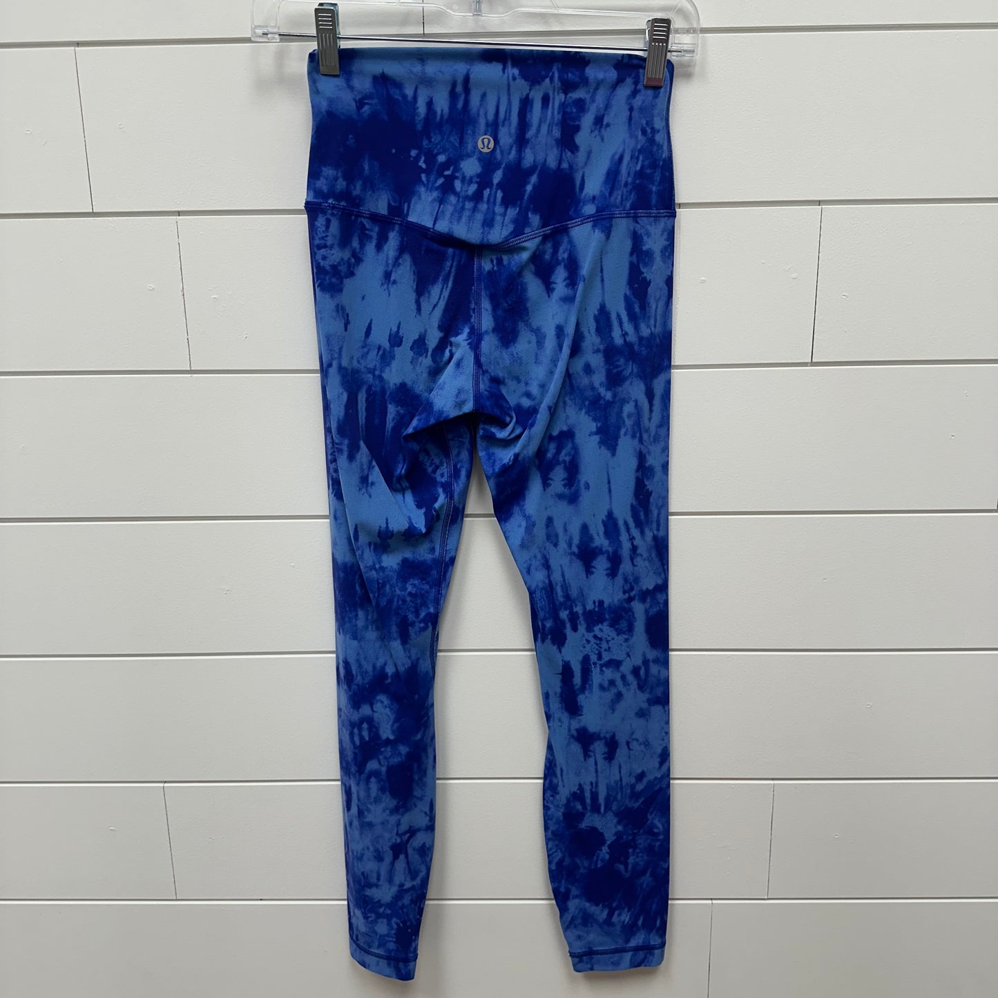 Lululemon 4 Blue Tye Dye Leggings