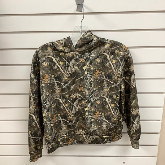 Kids camo hoodie size 12