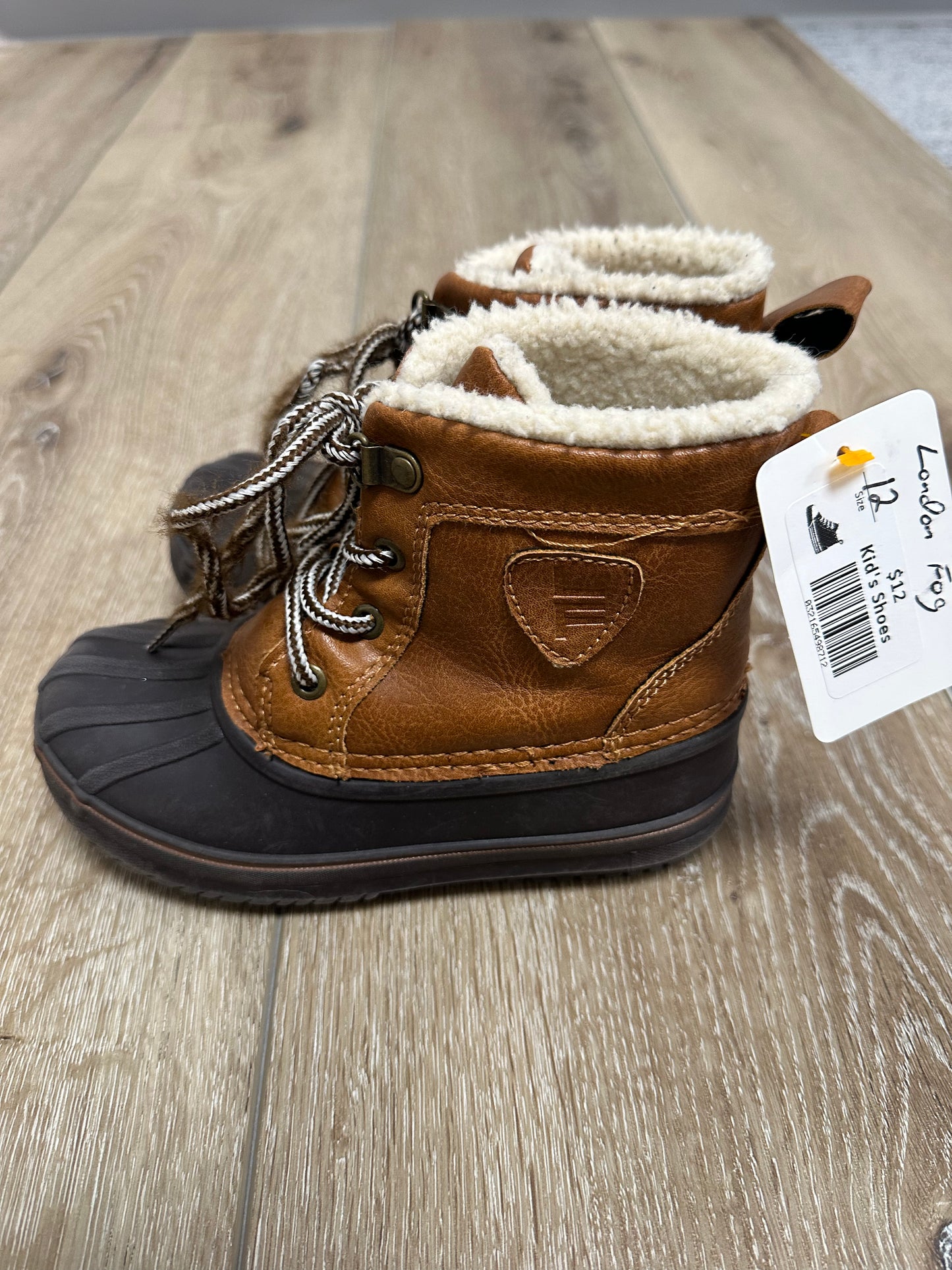 Kids London Fog 12 Brown Boots