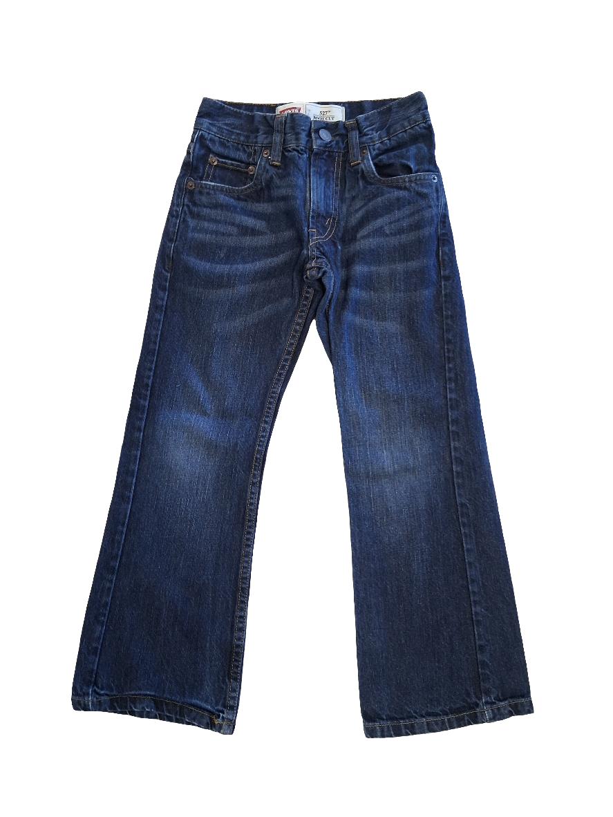 Levi's 527 bootcit boys size 8 slim jeans